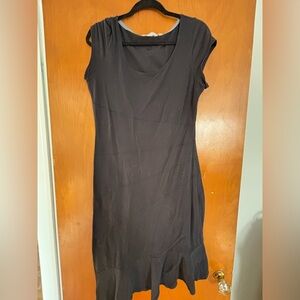 Athleta Black Midi Dress